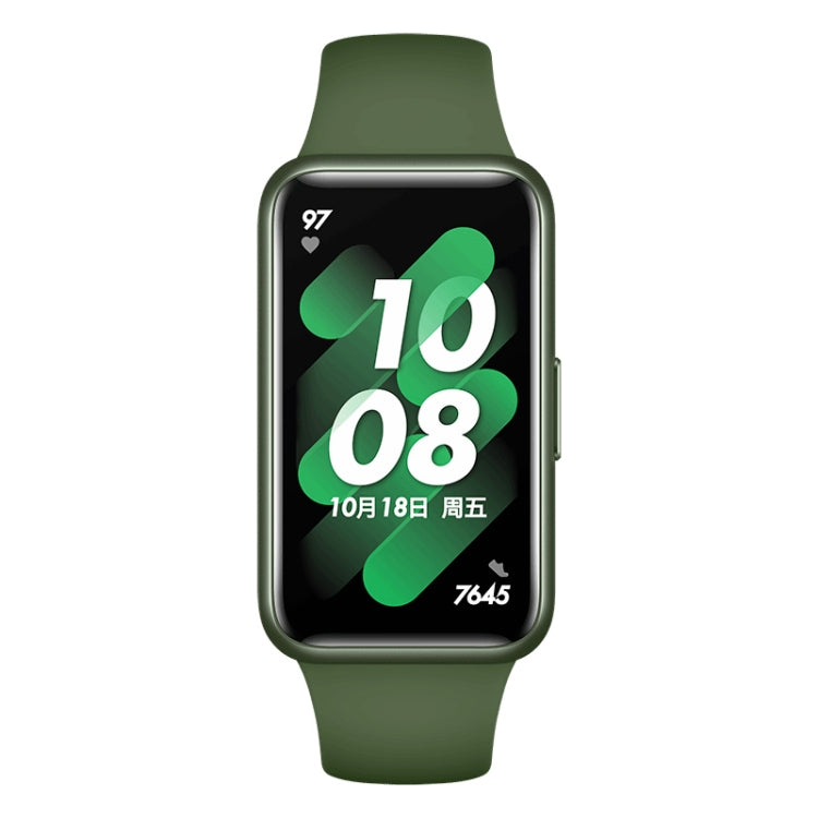 Original HUAWEI Band 7 Standard Edition, 1.47 inch AMOLED Screen Smart Watch, Support Blood Oxygen Monitoring / 14-days Battery Life(Green) - Wearable Devices by Huawei | Online Shopping UK | buy2fix