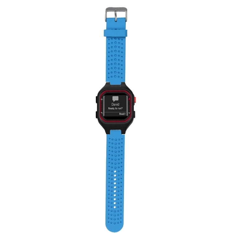 Male Adjustable Watch Band for Garmin Forerunner 25(Sky Blue) - Smart Wear by buy2fix | Online Shopping UK | buy2fix