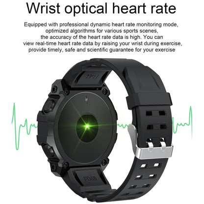 FD68 1.3 inch Color Round Screen Sport Smart Watch, Support Heart Rate / Multi-Sports Mode(Black) - Smart Wear by buy2fix | Online Shopping UK | buy2fix