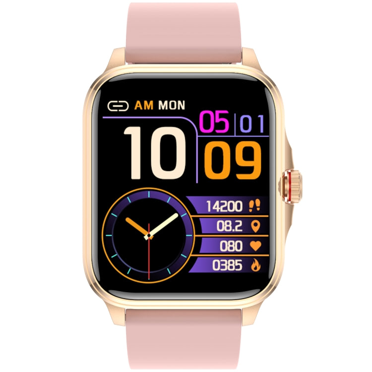 T90 1.91 inch IPS Screen IP67 Waterproof Smart Watch, Support Bluetooth Call / Non-invasive Blood Sugar (Pink) - Smart Watches by buy2fix | Online Shopping UK | buy2fix