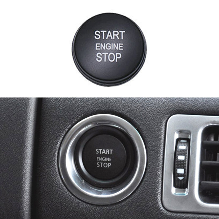 One-key Start Engine Stop Switch Button for Land Rover Range Rover Executive, Left Driving (Black) - Car Switches by buy2fix | Online Shopping UK | buy2fix