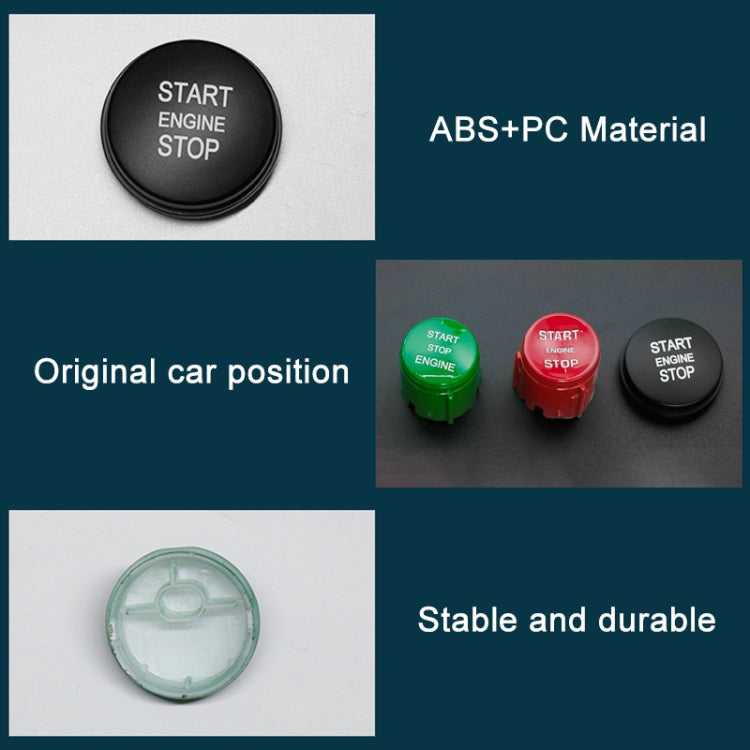 One-key Start Engine Stop Switch Button for Land Rover Range Rover Executive, Left Driving (Black) - Car Switches by buy2fix | Online Shopping UK | buy2fix