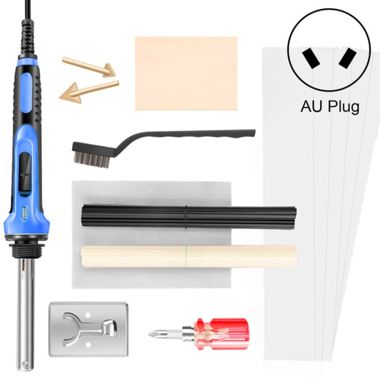 100W Electric Soldering Iron Plastic Welding Machine Car Bumper Repair Plier, AU Plug (Blue) - Hand Tool Sets by buy2fix | Online Shopping UK | buy2fix