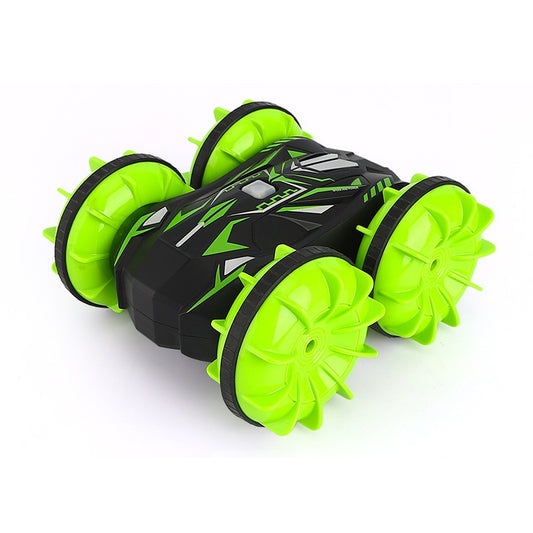 2.4G RC Stunt Car Land Water Double Side Amphibious Elves Simulate Remote Control Vehicle Toy (Green) - RC Cars by buy2fix | Online Shopping UK | buy2fix