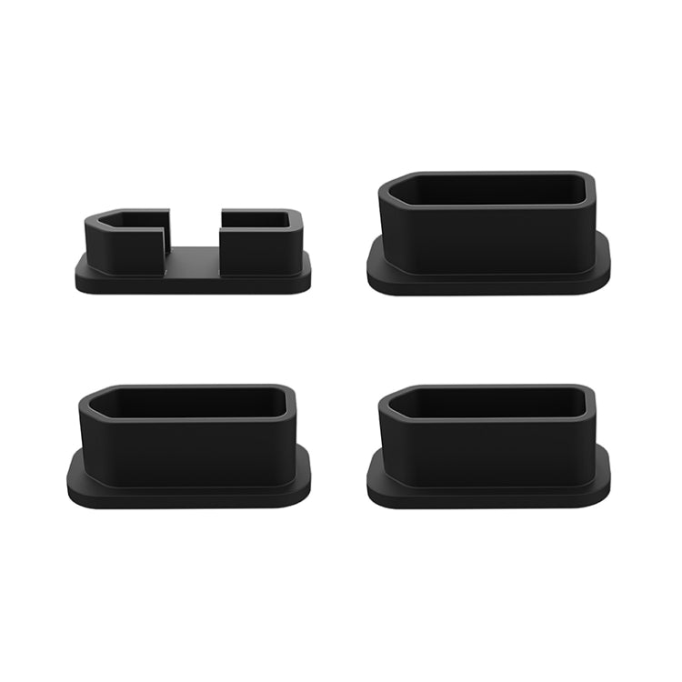 Sunnylife FV-DC269 4 in 1 Silicone Body Port + Battery Port Dust-Proof Plugs for DJI FPV - DJI & GoPro Accessories by Sunnylife | Online Shopping UK | buy2fix