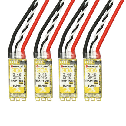 4 PCS Flycolor Raptor 390 30A 2-4S Electric Speed Controller - Toys & Hobbies by buy2fix | Online Shopping UK | buy2fix