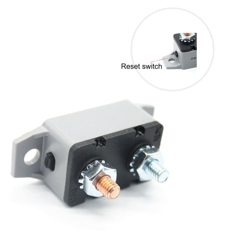 F3088-30A 30A Manual Reset Circuit Breaker Double Short Legs with Bolt 12/24V - In Car by buy2fix | Online Shopping UK | buy2fix