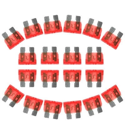 100 PCS 12V Car Add-a-circuit Fuse Tap Adapter Blade Fuse Holder (Big Size)(Red) - In Car by buy2fix | Online Shopping UK | buy2fix