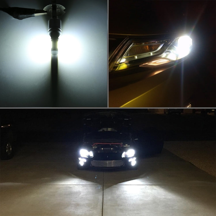 2 PCS H3 DC12V / 4.5W / 6000K / 360LM Car LED Fog Light with 6 CSP Lamp Beads, White Light (Silver) - Fog / Driving Lights by buy2fix | Online Shopping UK | buy2fix