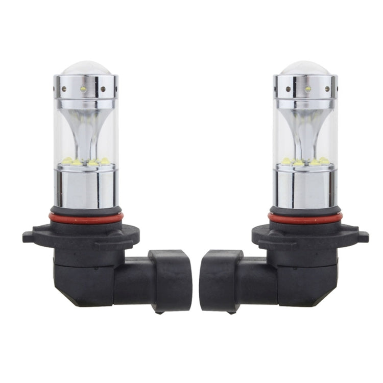 2 PCS 9006 60W 1200 LM 6000K Car Fog Lights with 12 XB-D LED Lamps, DC 12V (White Light) - Fog / Driving Lights by buy2fix | Online Shopping UK | buy2fix