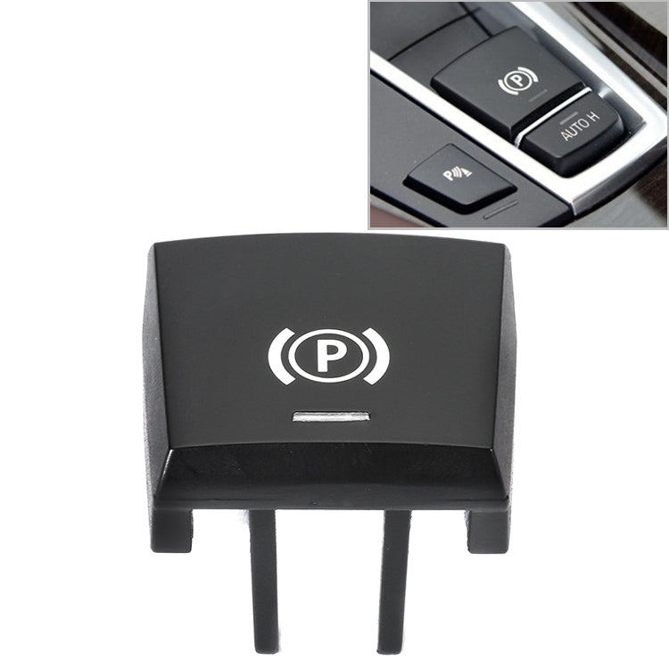 Auto Parking Switch Cover Replacement Handbrake P Key Button 61316822518 for BMW 5 / 6 Series 2009-2013 - In Car by buy2fix | Online Shopping UK | buy2fix