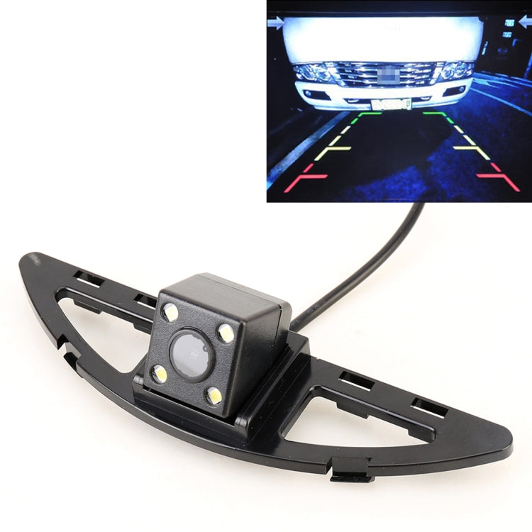 656x492 Effective Pixel HD Waterproof 4 LED Night Vision Wide Angle Car Rear View Backup Reverse Camera for Honda City 2014 - In Car by buy2fix | Online Shopping UK | buy2fix