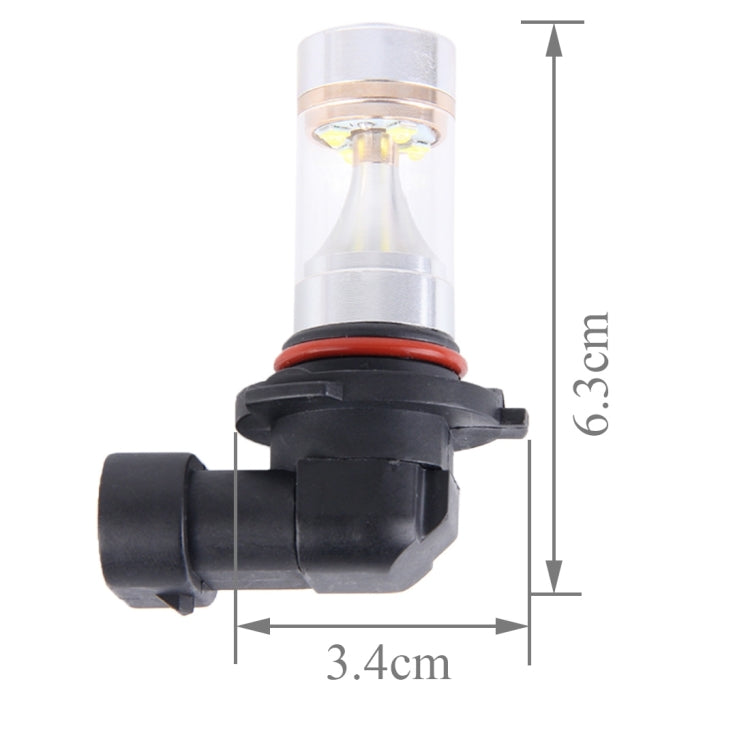 2 PCS 9006 350 LM 6000K 30W White Light 6 LED Car Fog Light Bulb, DC 12V - Fog / Driving Lights by buy2fix | Online Shopping UK | buy2fix