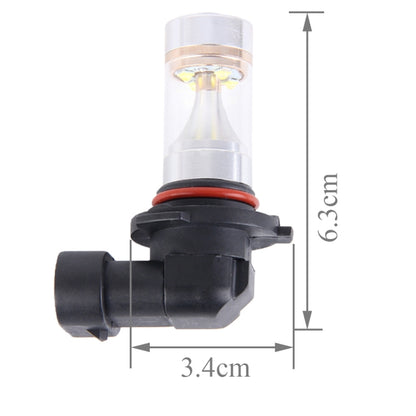 2 PCS 9006 350 LM 6000K 30W White Light 6 LED Car Fog Light Bulb, DC 12V - Fog / Driving Lights by buy2fix | Online Shopping UK | buy2fix