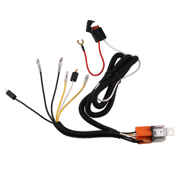 12V Horn Wiring Harness Relay Kit for Car Truck Grille Mount Blast Tone Horns - In Car by buy2fix | Online Shopping UK | buy2fix