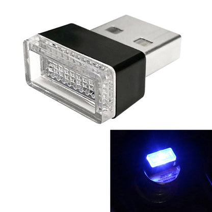 Universal PC Car USB LED Atmosphere Lights Emergency Lighting Decorative Lamp(Blue Light) - Atmosphere lights by buy2fix | Online Shopping UK | buy2fix