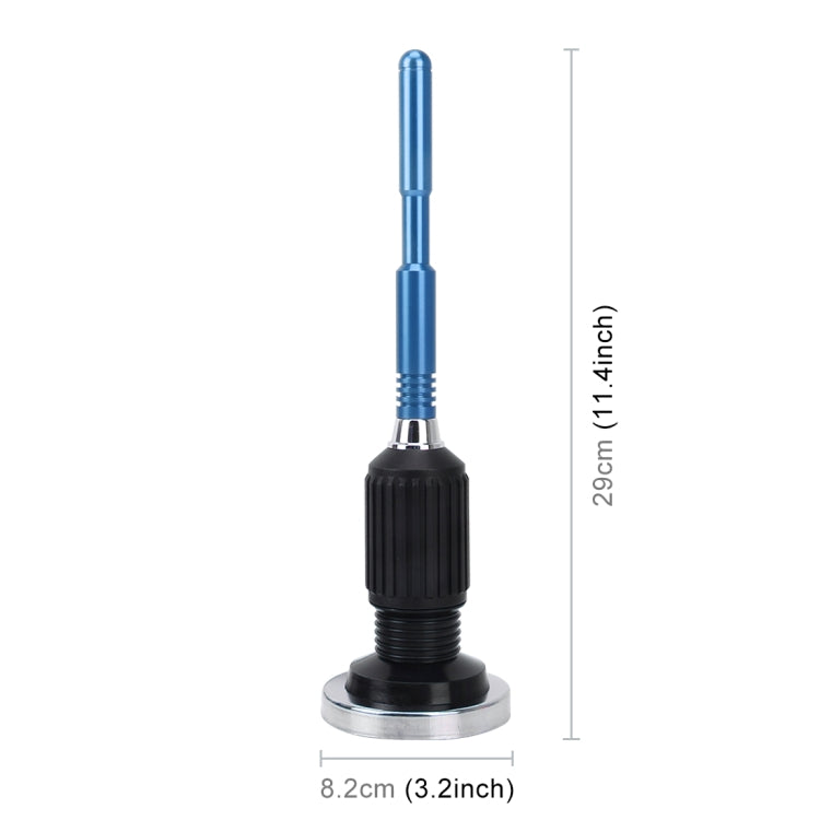 PS-5506 Universal Car Magnetic Roof Mount Base Radio AM/FM Aerial Amplified Antenna(Blue) - Aerials by buy2fix | Online Shopping UK | buy2fix