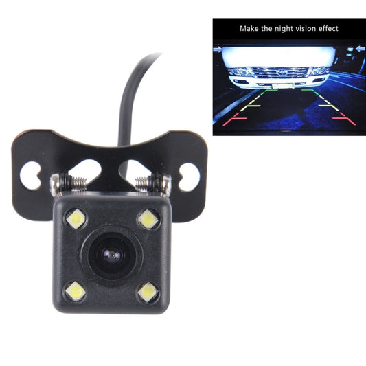 720×540 Effective Pixel PAL 50HZ / NTSC 60HZ CMOS II Waterproof Universal Car Rear View Backup Camera With 4 LED Lamp, DC 12V, Wire Length: 4m - In Car by buy2fix | Online Shopping UK | buy2fix