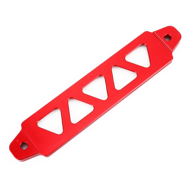 Universal Car Long Stainless Steel Battery Tie Down Clamp Bracket, Size: 21.6 x 4.4 x 1cm (Red) - In Car by buy2fix | Online Shopping UK | buy2fix