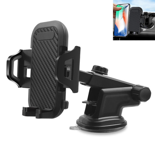 Multi-function Vehicle Navigation Frame Suction Cup Car Mount Phone Holder(Black) - Car Holders by buy2fix | Online Shopping UK | buy2fix