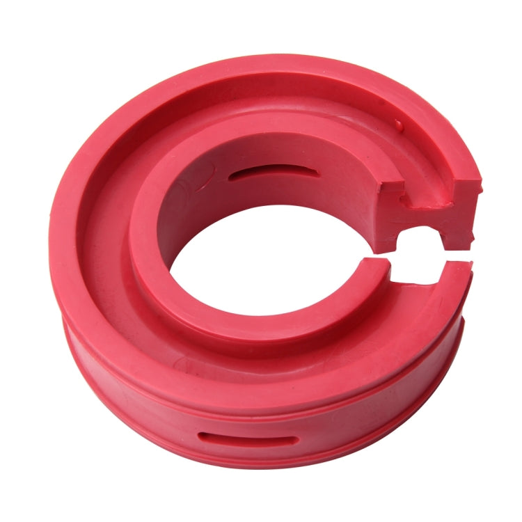 2 PCS Car Auto D Type Shock Absorber Spring Bumper Power Cushion Buffer, Spring Spacing: 22mm, Colloid Height: 43mm(Red) - In Car by buy2fix | Online Shopping UK | buy2fix