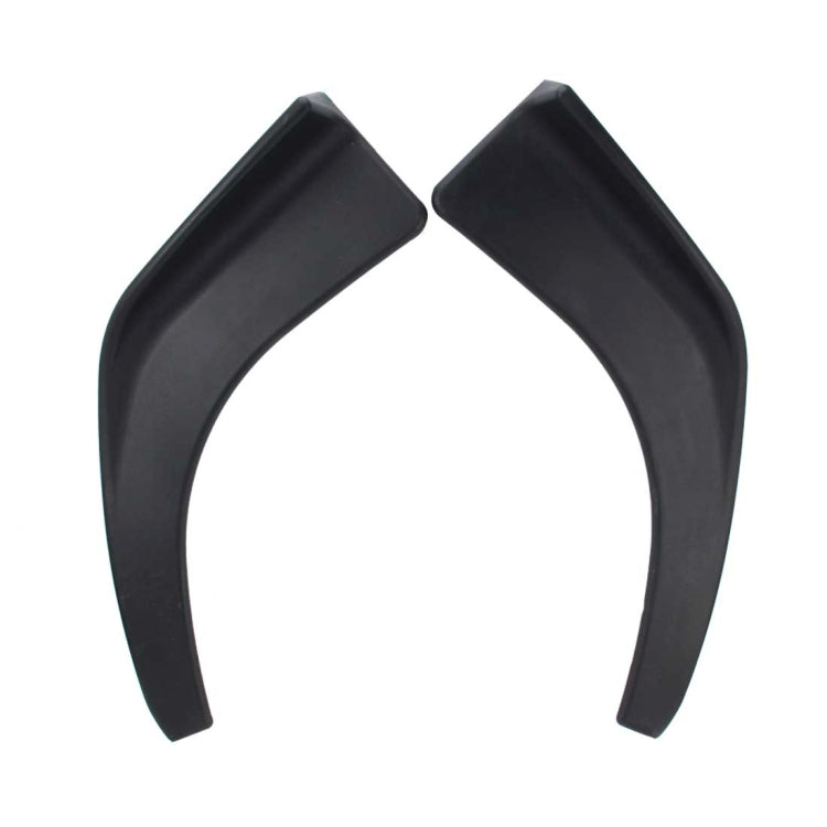 2 PCS Universal Fit Car Front Bumper Spoiler Lip Splitter Diffuser SUV ABS Front Shovel, Length: 74cm - Bumper by buy2fix | Online Shopping UK | buy2fix