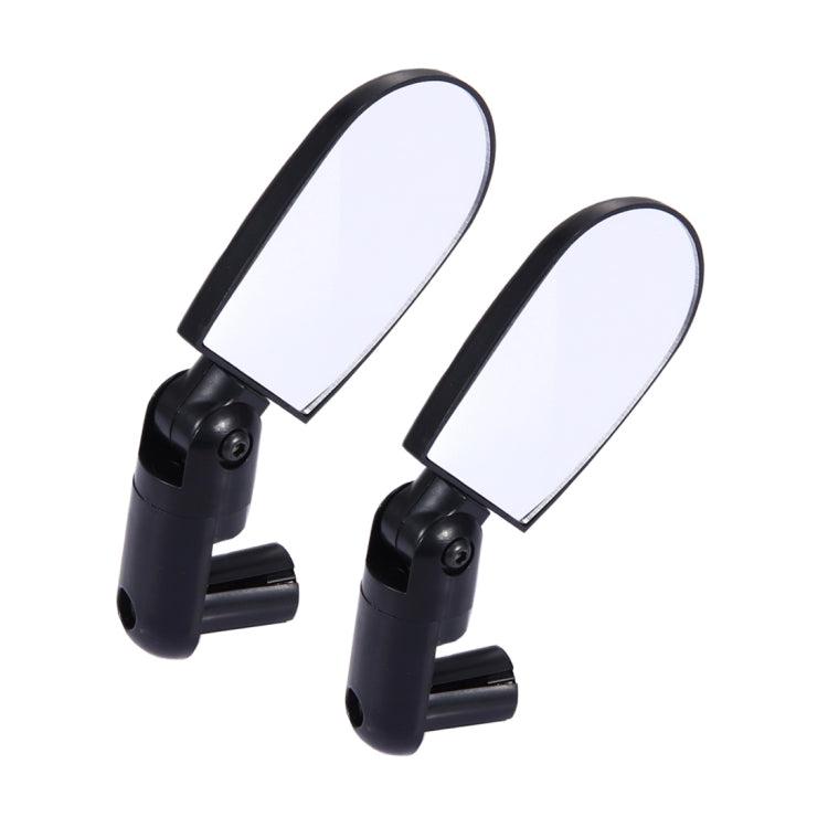 2 PCS Mini Universal Adjustable Rear View Mirror Rear Reflector for Bicycle / Mountain Bike - View Mirrors by buy2fix | Online Shopping UK | buy2fix