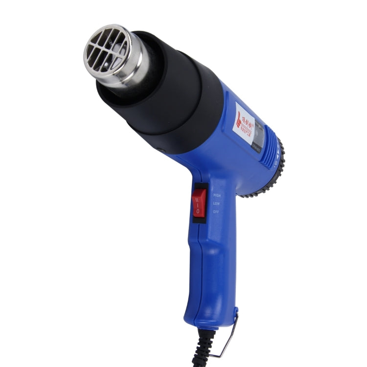 DINGGUAGUA 1800W Industrial Heavy Duty Professional Adjustable Temperature from 50 Degrees Celsius to 650 Degrees Celsius Heat Air Gun Tool with Temperature Display - Heat Guns by buy2fix | Online Shopping UK | buy2fix