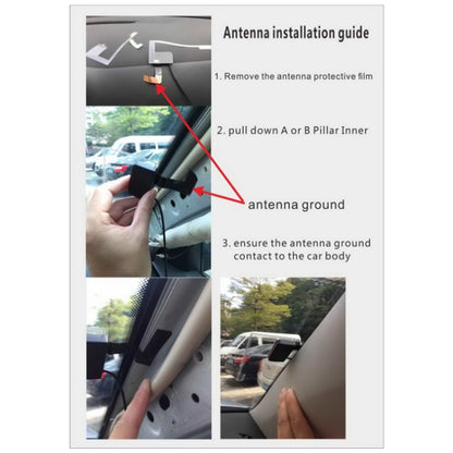 Car DAB / DAB Patch Digital Radio Antenna, Length: 3m - In Car by buy2fix | Online Shopping UK | buy2fix