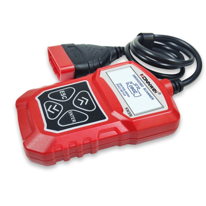 KONNWEI KW309 V309 V310 MS309 Code Reader OBD2 Scanner Diagnostic Tool(Red) - In Car by KONNWEI | Online Shopping UK | buy2fix