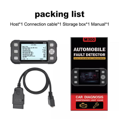 M300 OBD2 ELM327 Car Fault Diagnosis Tool Fault Analyzer - In Car by buy2fix | Online Shopping UK | buy2fix