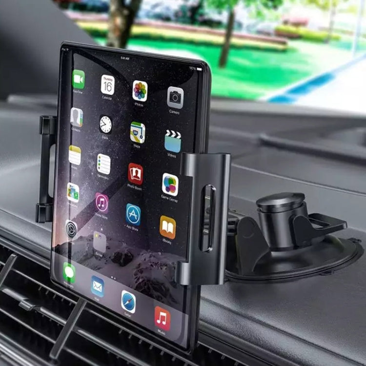 Car Dashboard Tablet Holder PVC Suction Cup Windshield Bracket - In Car by buy2fix | Online Shopping UK | buy2fix