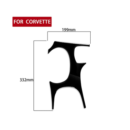 For Chevrolet Corvette C5 1998-2004 Car Gear Panel Decorative Sticker, Left Drive - In Car by buy2fix | Online Shopping UK | buy2fix