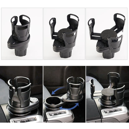 Multi-functional Car Auto Universal Carbon Fiber Texture Cup Holder Drink Holder -  by buy2fix | Online Shopping UK | buy2fix