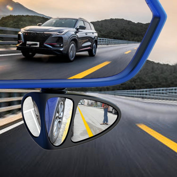 3R-146 3 in 1 Car Rearview Auxiliary Blind Spot Mirror Rear View 146 Front Wheel Mirror for Right Side -  by 3R | Online Shopping UK | buy2fix