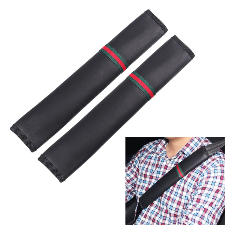 1 Pair Car Seat Belt Covers Shoulder Pads Auto Seat Belt Shoulder Protection Padding, Style: Long Section -  by buy2fix | Online Shopping UK | buy2fix