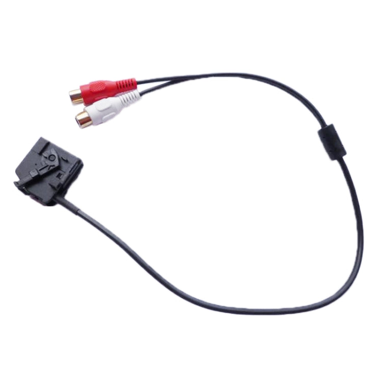 Car 2RCA AUX IN Audio Cable Wiring Harness for Mercedes-Benz Comand 2.0 - In Car by buy2fix | Online Shopping UK | buy2fix