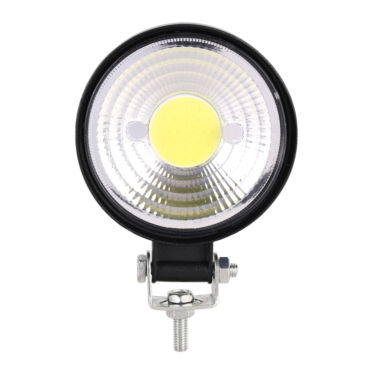 Car Round Work Light with COB Lamp Beads - In Car by buy2fix | Online Shopping UK | buy2fix
