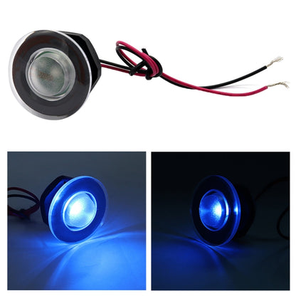 RV / Yacht Walkway Light LED Round Light DC12V (Blue Light) - In Car by buy2fix | Online Shopping UK | buy2fix