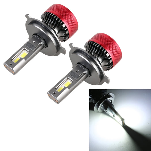 1 Pair H4 DC12V 65W 6000K 6500LM LED Car Headlights - In Car by buy2fix | Online Shopping UK | buy2fix