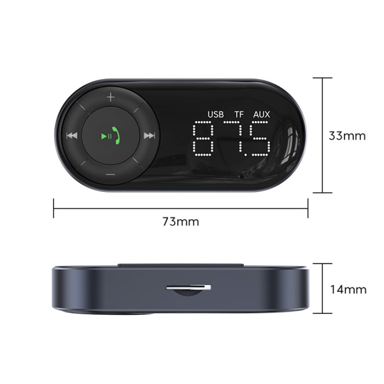 Car Bluetooth 5.2 Audio Receiver Support Wireless Calling - Bluetooth Adapters by buy2fix | Online Shopping UK | buy2fix