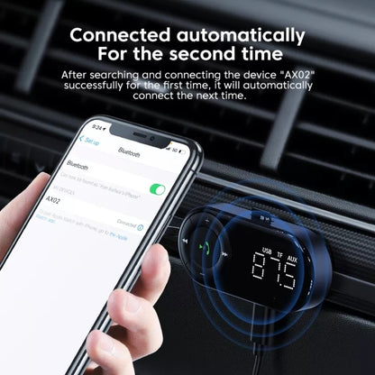 Car Bluetooth 5.2 Audio Receiver Support Wireless Calling - Bluetooth Adapters by buy2fix | Online Shopping UK | buy2fix