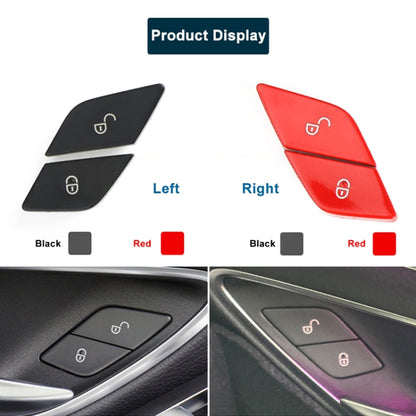 For Mercedes-Benz E-Class 2016-2021 Left Driving Car Right Side Door Lock Switch Buttons 2059055251(Black) - In Car by buy2fix | Online Shopping UK | buy2fix