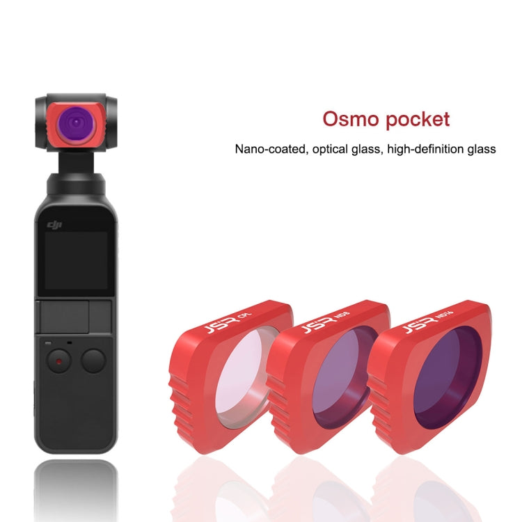 3 in 1  HD Slim CPL & CPL & ND8 & ND16  Lens Filter for DJI OSMO Pocket - Lens Accessories by JSR | Online Shopping UK | buy2fix