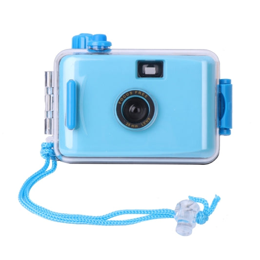 SUC4 5m Waterproof Retro Film Camera Mini Point-and-shoot Camera for Children (Baby Blue) - Consumer Electronics by buy2fix | Online Shopping UK | buy2fix