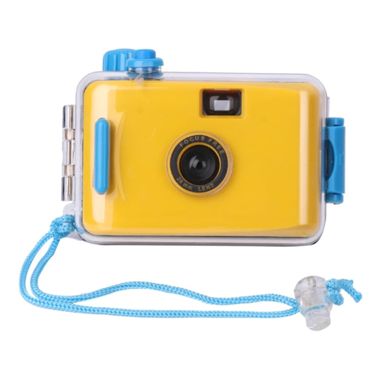 SUC4 5m Waterproof Retro Film Camera Mini Point-and-shoot Camera for Children (Yellow) - Consumer Electronics by buy2fix | Online Shopping UK | buy2fix