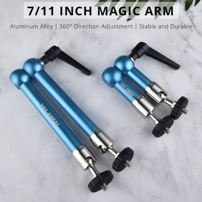 YELANGU 7 inch Adjustable Friction Articulating Magic Arm(Blue) - Camera Gimbal by YELANGU | Online Shopping UK | buy2fix