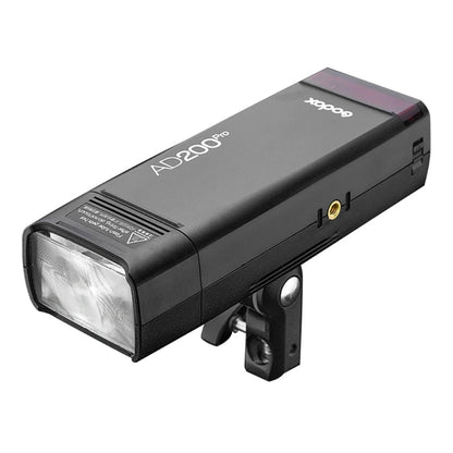 Godox AD200 Pro Pocket Flash Light  TTL HSS 2.4G Wireless X System Outdoor Flash Speedlight(UK Plug) - Shoe Mount Flashes by Godox | Online Shopping UK | buy2fix