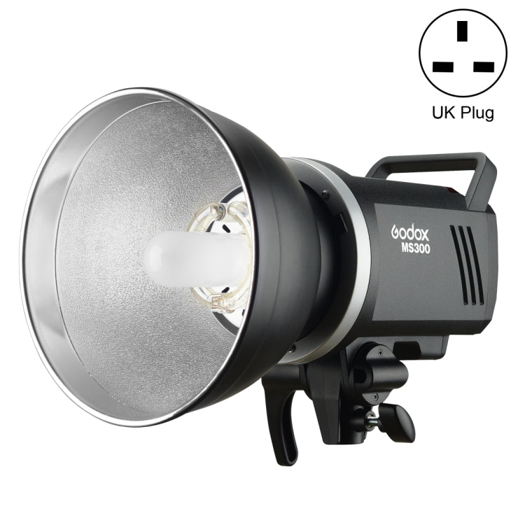 Godox MS300 Studio Flash Light 300Ws Bowens Mount Studio Speedlight(UK Plug) - Camera Accessories by Godox | Online Shopping UK | buy2fix