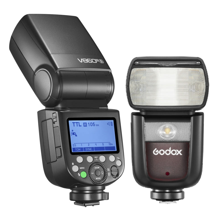 Godox V860 III-S 2.4GHz Wireless TTL II HSS Flash Speedlite for Sony(Black) - Camera Accessories by Godox | Online Shopping UK | buy2fix